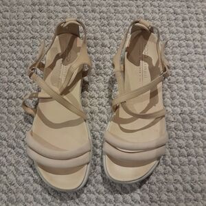 Ecco Yellow Strappy Sandals